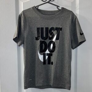 Nike Charcoal 'Just Do It' Tee